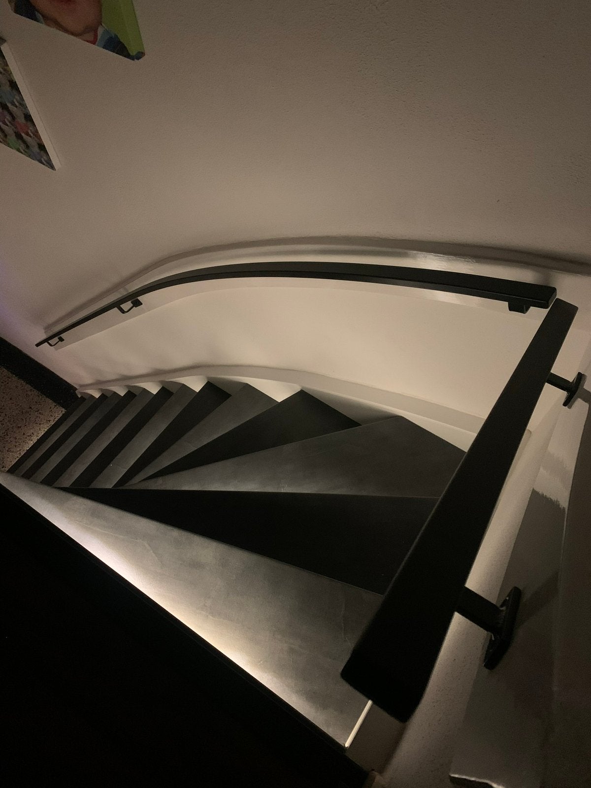 Maatwerk stalen trapleuning op maat gemaakt, Ophalen, Nieuw, Metaal