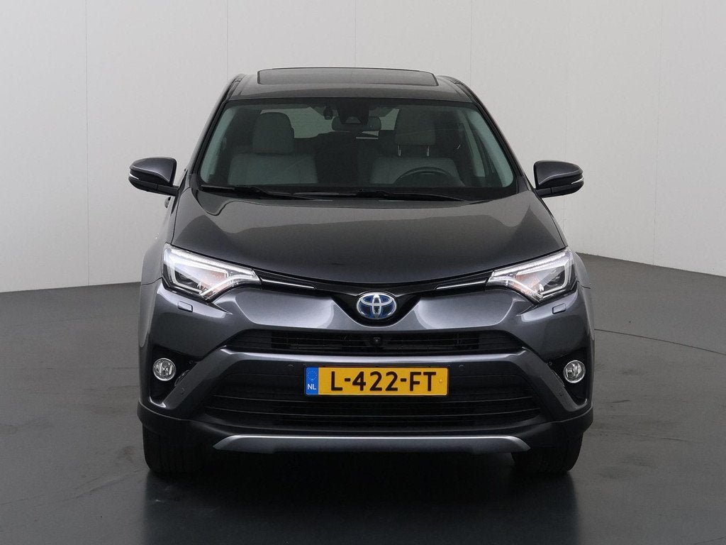 Toyota RAV4 2.5 Hybrid AWD Executive | Panoramadak | Trekhaa, Auto's, Toyota, Automaat, Euro 6, 1650 kg, Leder