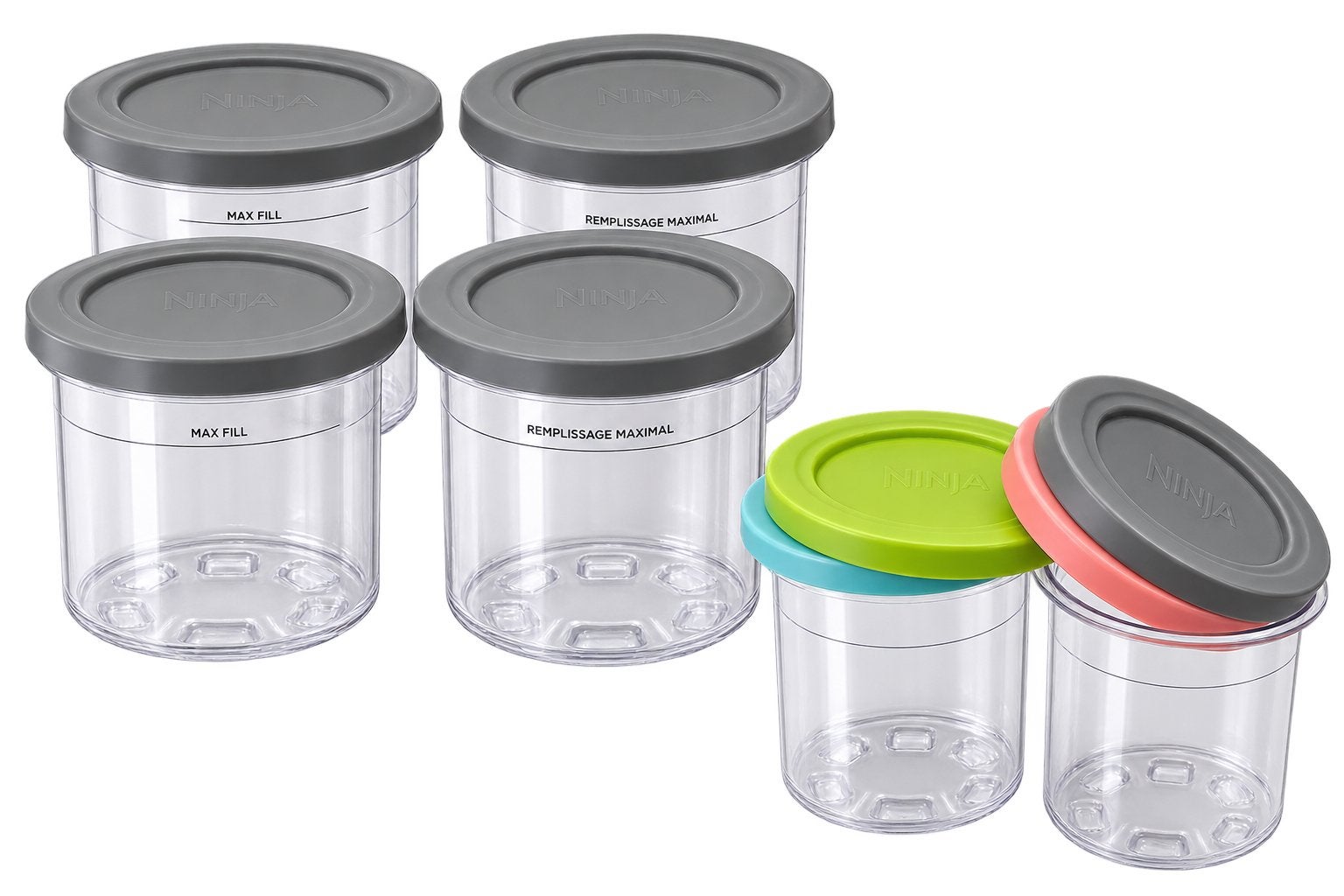 Losse Ninja Ice cream NC300EU bekers / bakjes, Witgoed en Apparatuur, Ophalen of Verzenden, Gebruikt