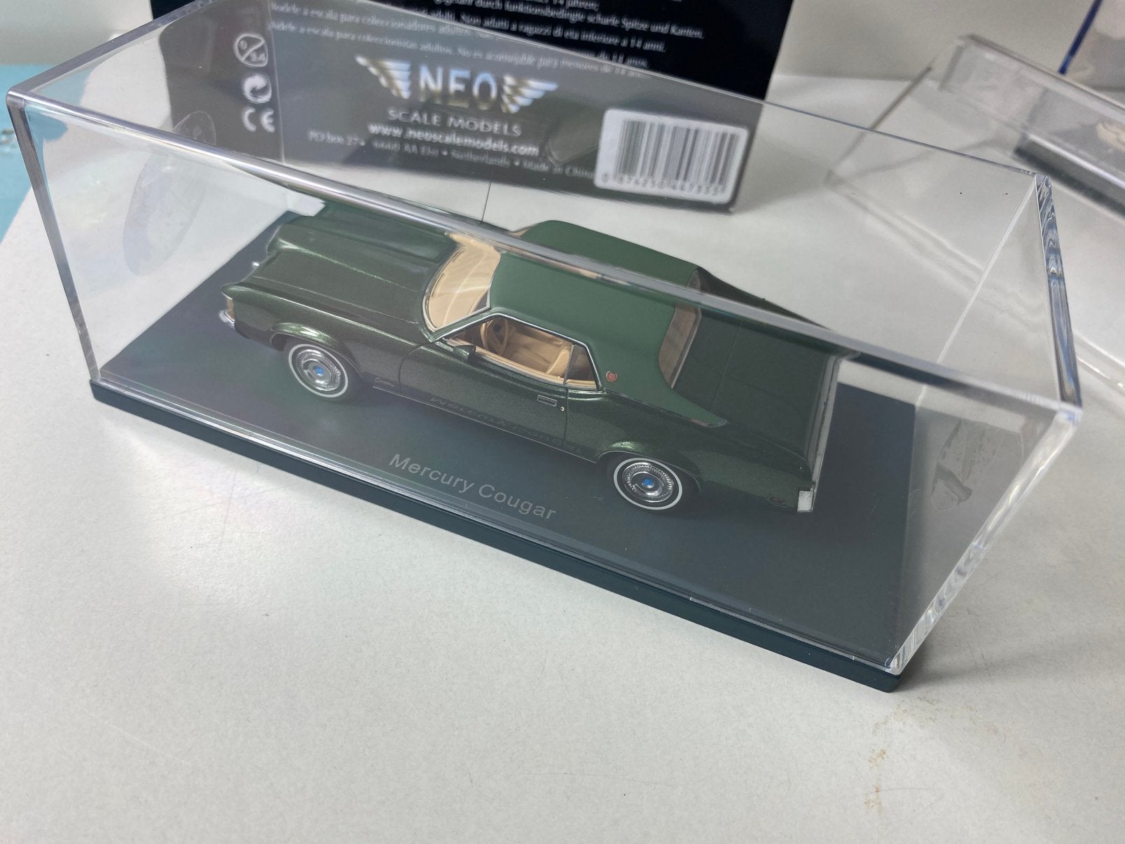 1:43 MERCURY COUGAR-NEO scale-NEW-excellent, Ophalen of Verzenden, Nieuw, Auto, Overige merken