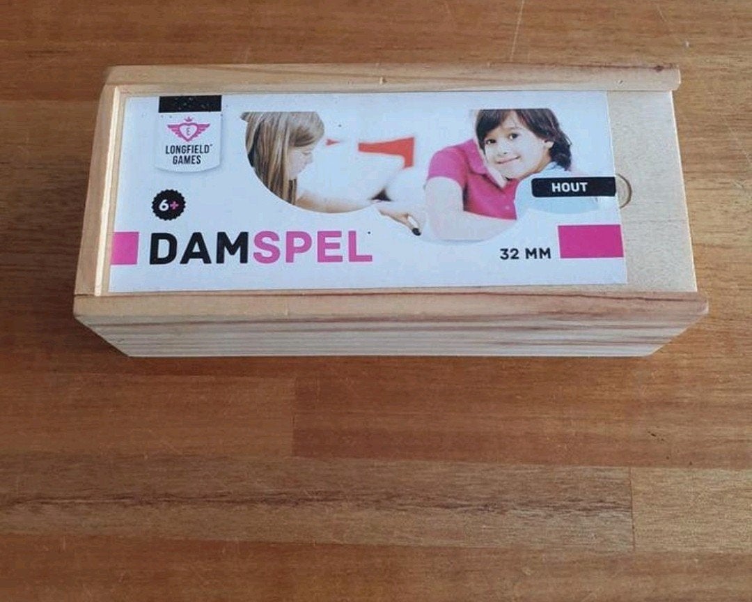 Longfield damstenen, damschijven, dammen, Ophalen of Verzenden