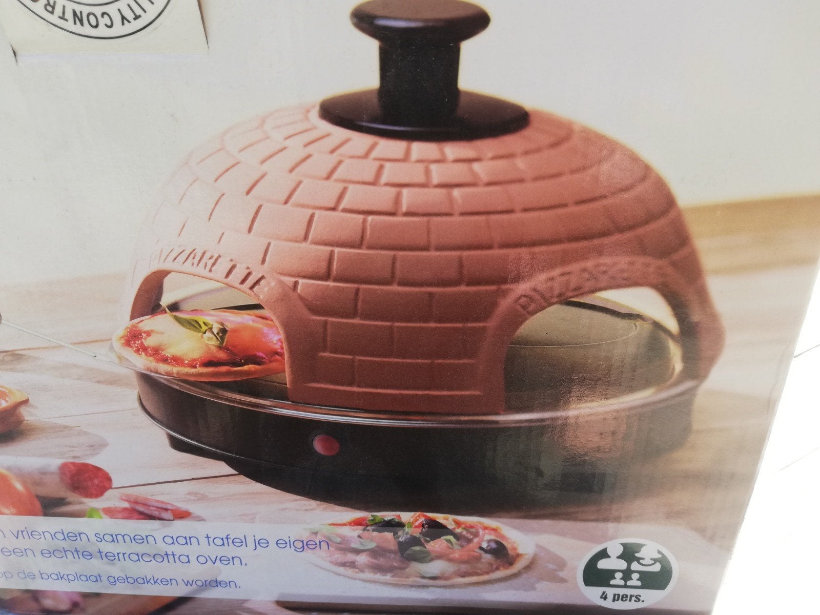 Pizzaretta - Gezellig samen pizza's bakken!, Ophalen