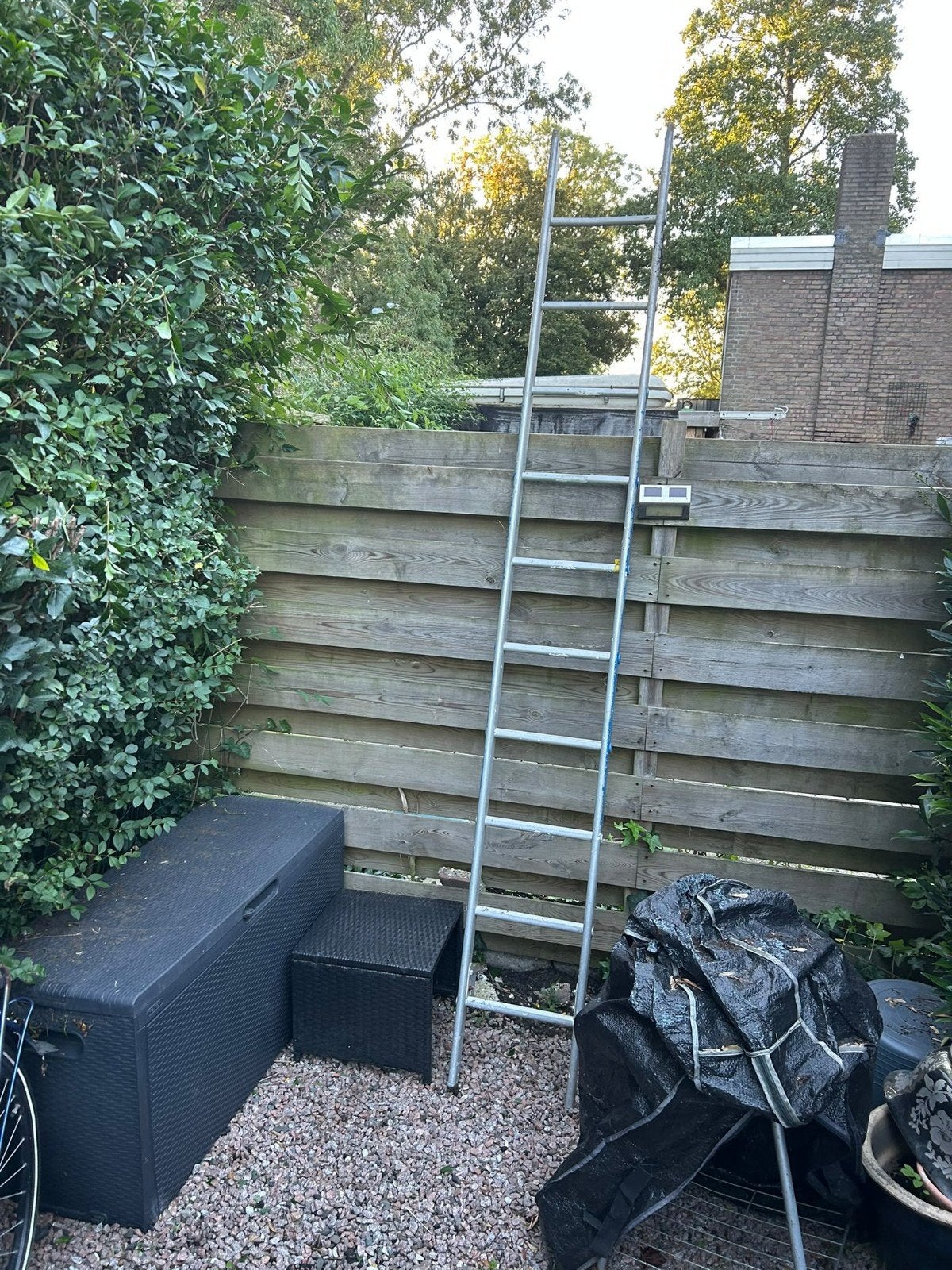 Gebruikte aluminium ladder - 2.75 m, Ophalen, Gebruikt, 2 tot 4 meter