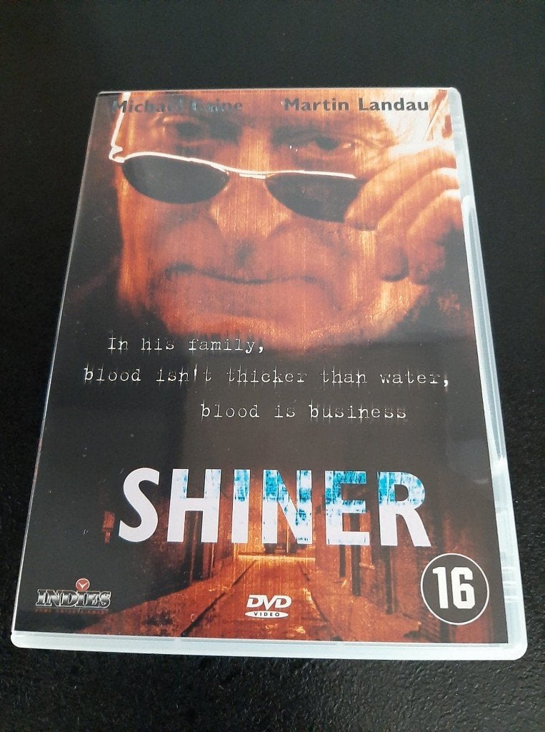 Shiner,Michael Caine, Andy Serkis, Martin Landau, Danny Webb, Vanaf 16 jaar, Ophalen of Verzenden, Gebruikt, Actiethriller