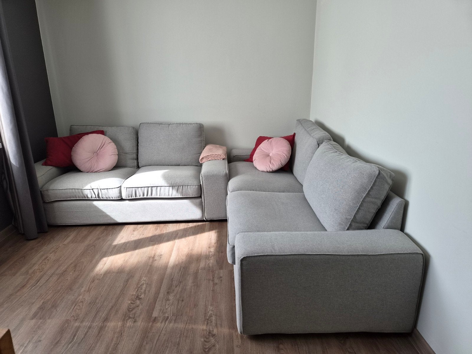 kivik 2 en 3 persoonsbank, Ophalen, Tweepersoons, 75 tot 100 cm, Zo goed als nieuw