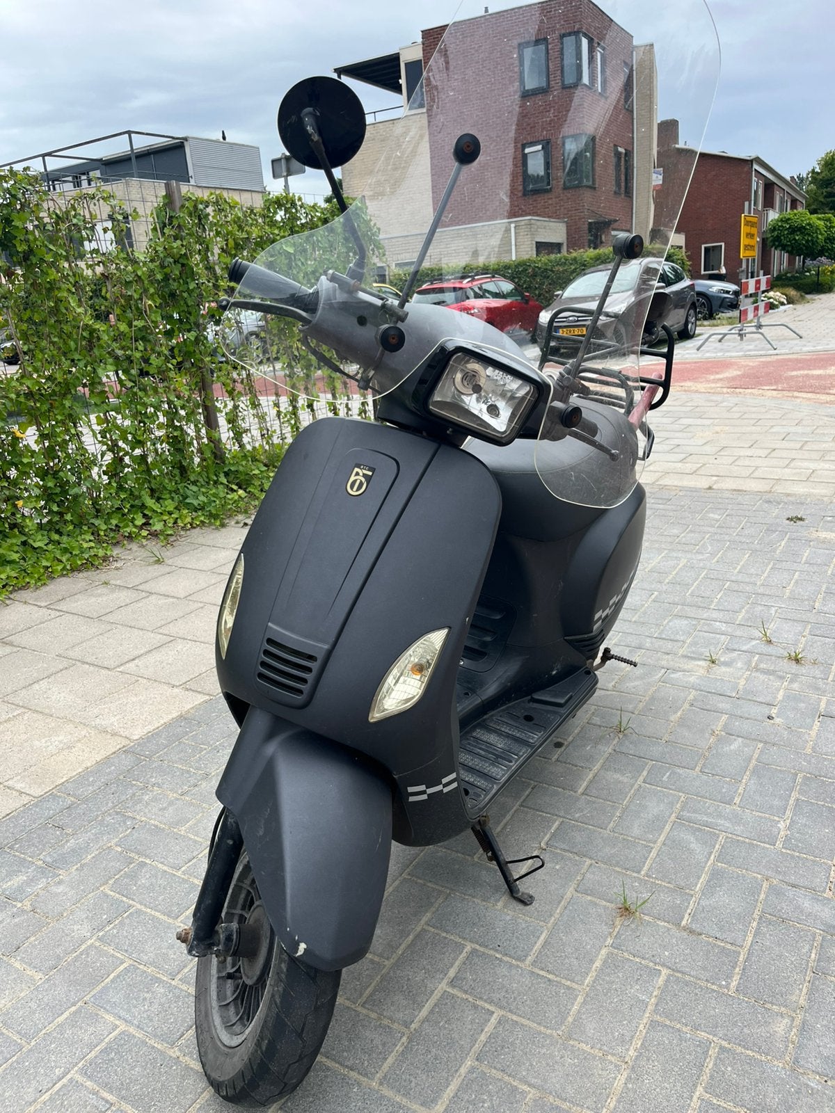 BTC Riva Scooter Mat Zwart - Goed Onderhouden, Gebruikt, Benzine, Ophalen, Overige merken