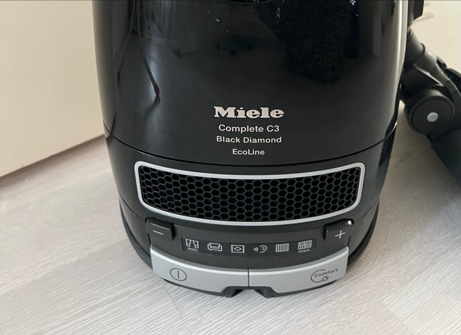 Miele Complete C3 Black Diamond EcoLine stofzuiger, Witgoed en Apparatuur, Stofzuigers, Zo goed als nieuw, Miele, Sledestofzuiger
