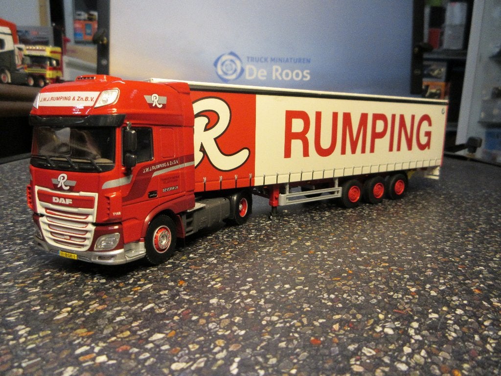 WSI DAF XF 106 J.W.J. Rumping & Zn. b.v., Hobby en Vrije tijd, Ophalen of Verzenden, Zo goed als nieuw, Bus of Vrachtwagen, Wsi