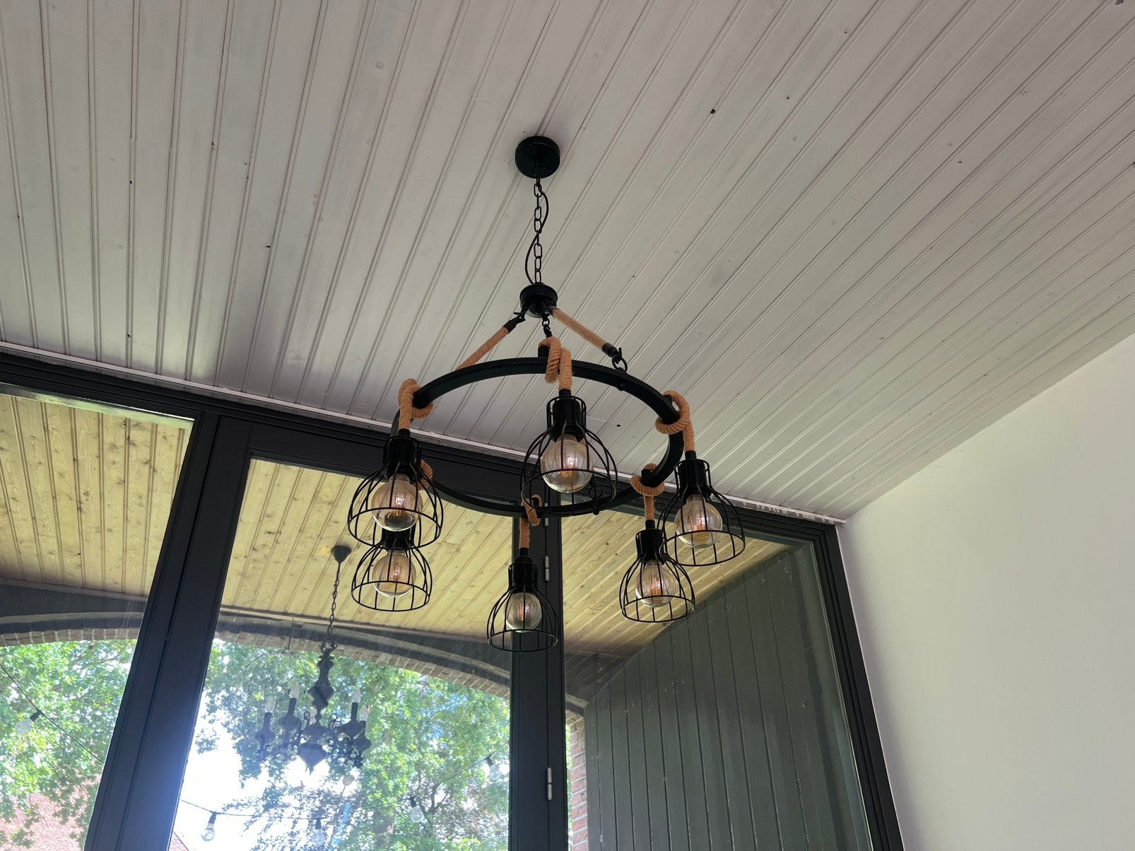 2 hanglampen, Ophalen, Zo goed als nieuw