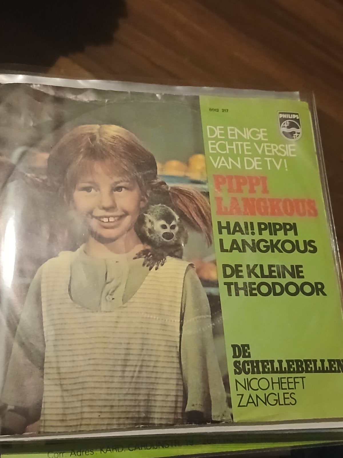 PIPPI LANGKOUS  hai pippi langkous / de kleine theodoor, Ophalen of Verzenden, Zo goed als nieuw, Overige formaten, Levenslied of Smartlap