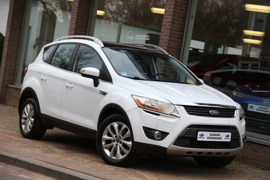 Ford Kuga 2.5 20V Turbo 4WD Titanium Automaat Panorama, Auto's, Ford, Automaat, Gebruikt, 1553 kg, 10 km/l