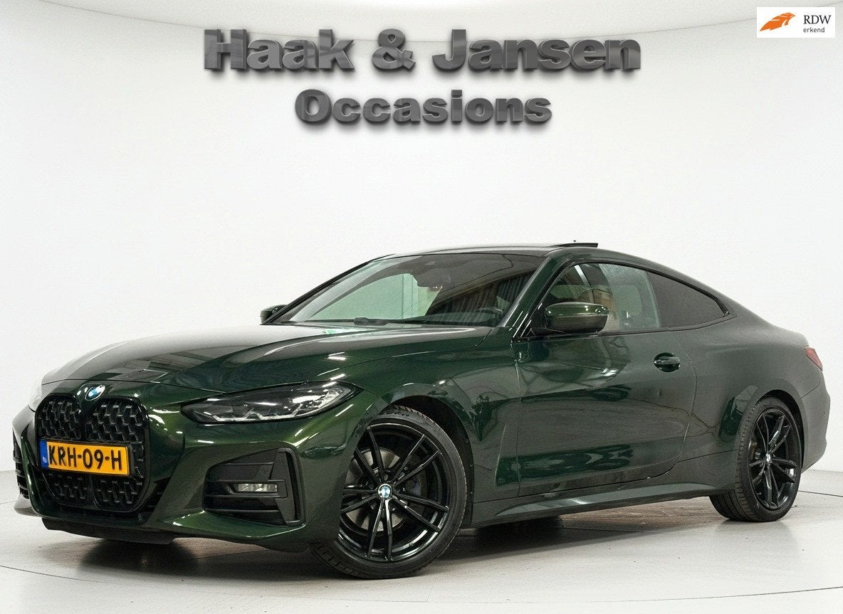 BMW 4-serie Coupé 420i M-Sport Pano Navi Cruise H&K, Auto's, BMW, Automaat, 1998 cc, Gebruikt, Euro 6