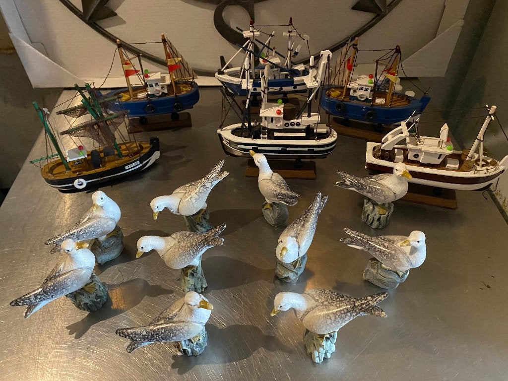 bootjes en meeuwen., Ophalen of Verzenden, Nieuw