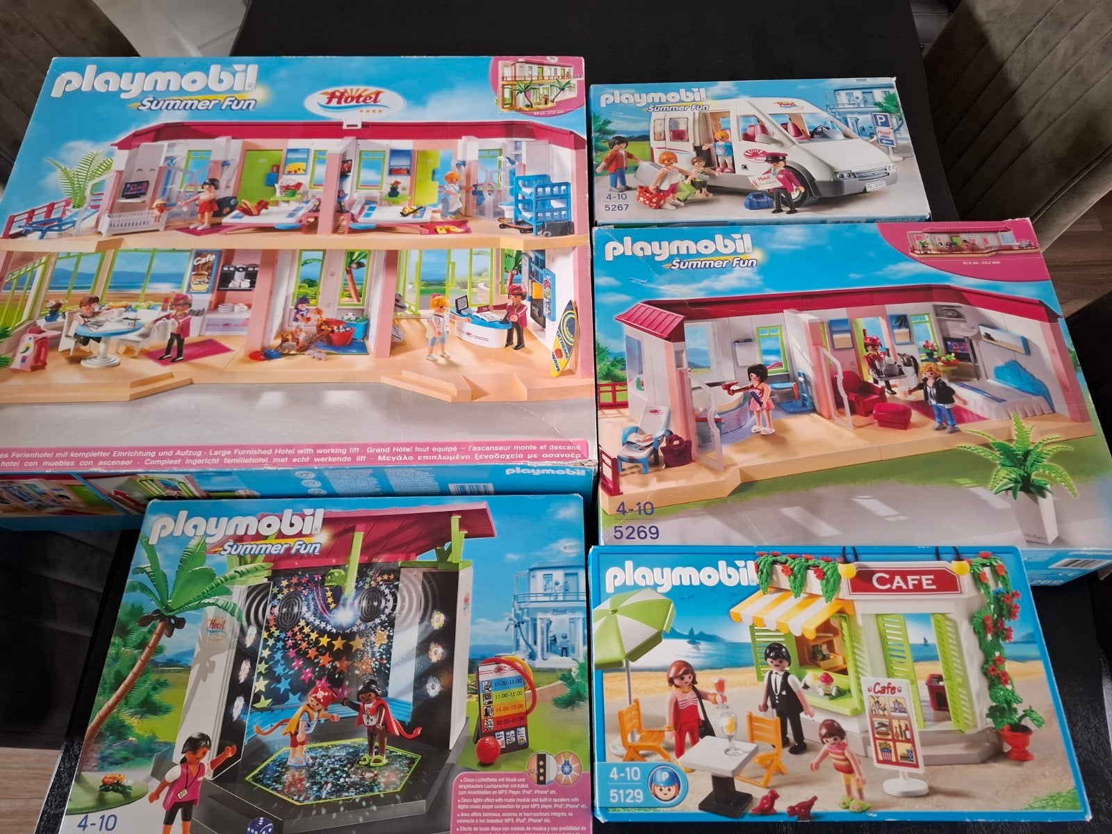 Playmobil: hotelset, Ophalen, Meer dan 50 stukjes, Gebruikt