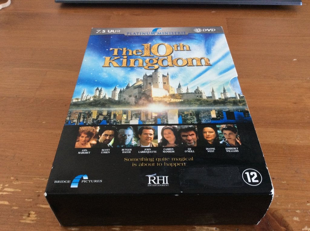 The 10th kingdom. fantasy miniserie. 3 dvd-box, Vanaf 12 jaar, Ophalen of Verzenden, Gebruikt, Fantasy