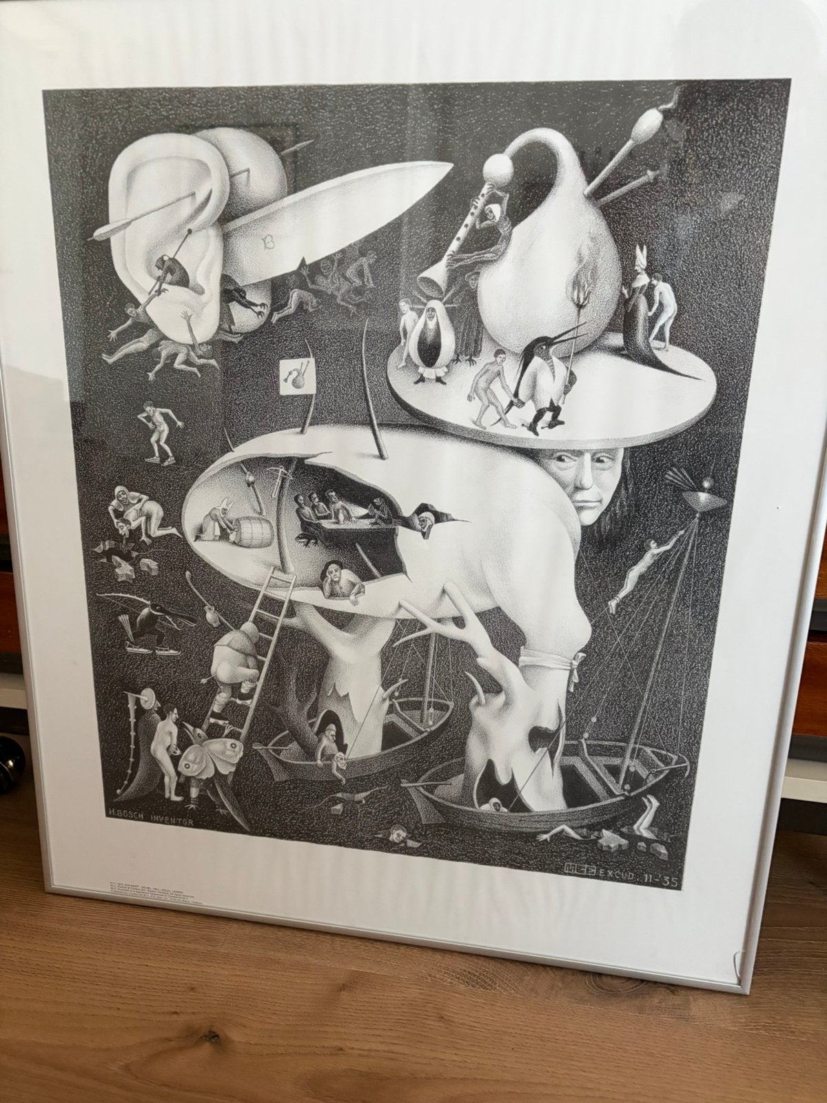 Escher De Hel, Ophalen