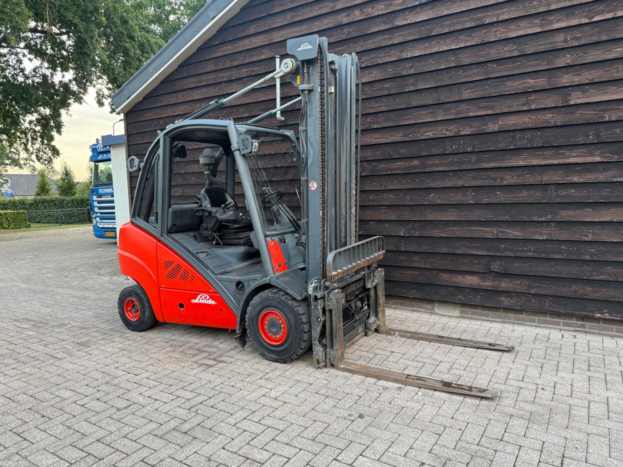 Linde diesel heftruck h 30 d (bj 2008), 3000 tot 4000 kg, Diesel, Heftruck, Linde