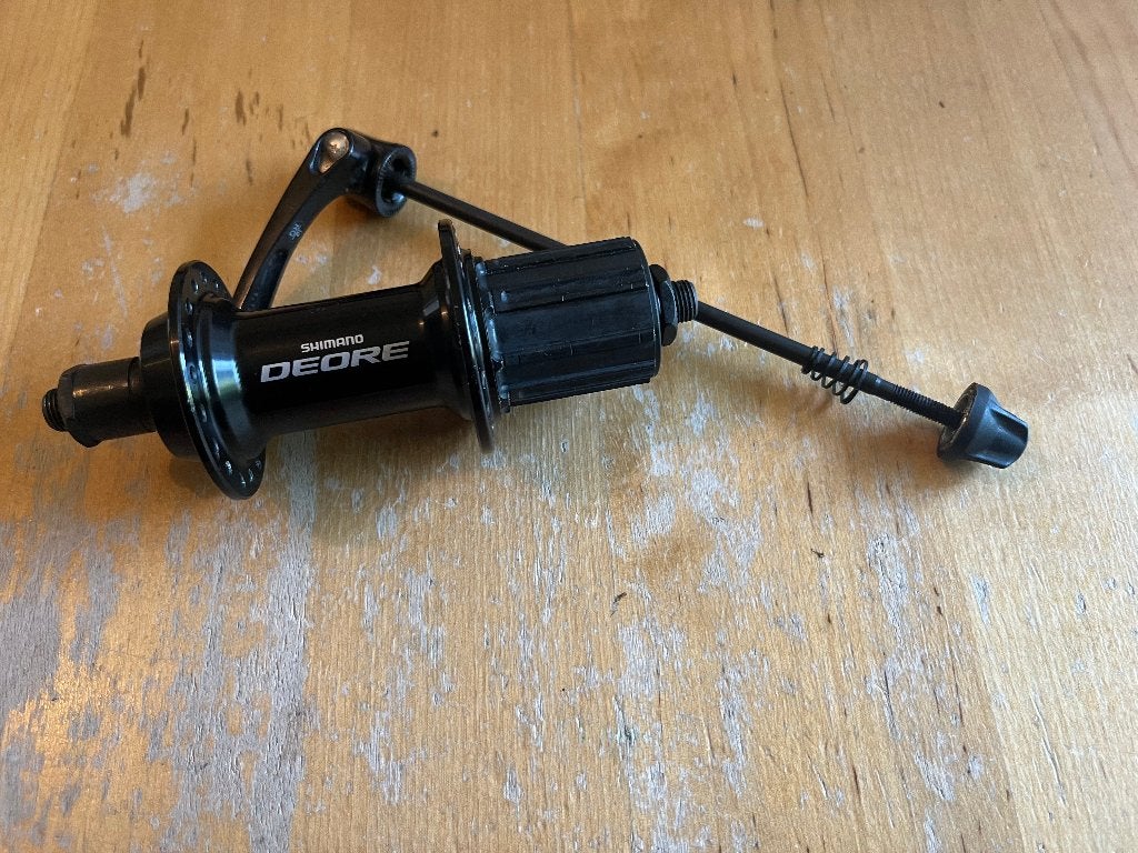 Shimano Deore FH-T610 Achternaaf (135mm OLD)36gaats., Ophalen of Verzenden, Gebruikt, Shimano