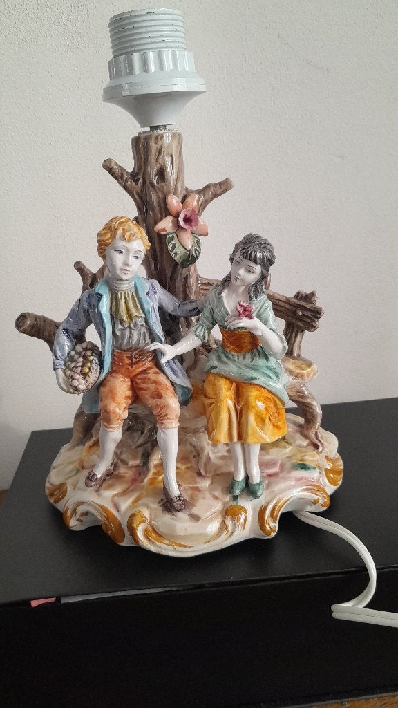 Bassano tafellamp, Overige materialen, Overige merken, Vintage, 27 cm