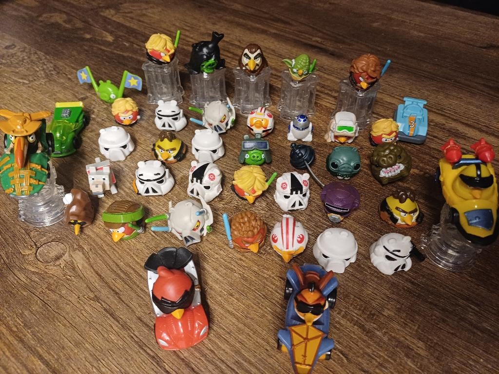 Angry birds Star Wars & Telepods Figures - Bundle deal, Ophalen of Verzenden, Zo goed als nieuw