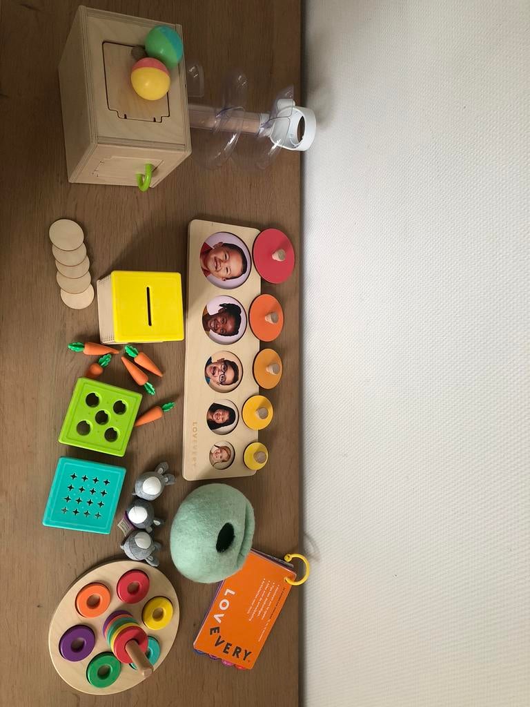 Lovevery box 13,14, 15 maanden (montessori), Kinderen en Baby's, Speelgoed | Educatief en Creatief, Ophalen, Zo goed als nieuw