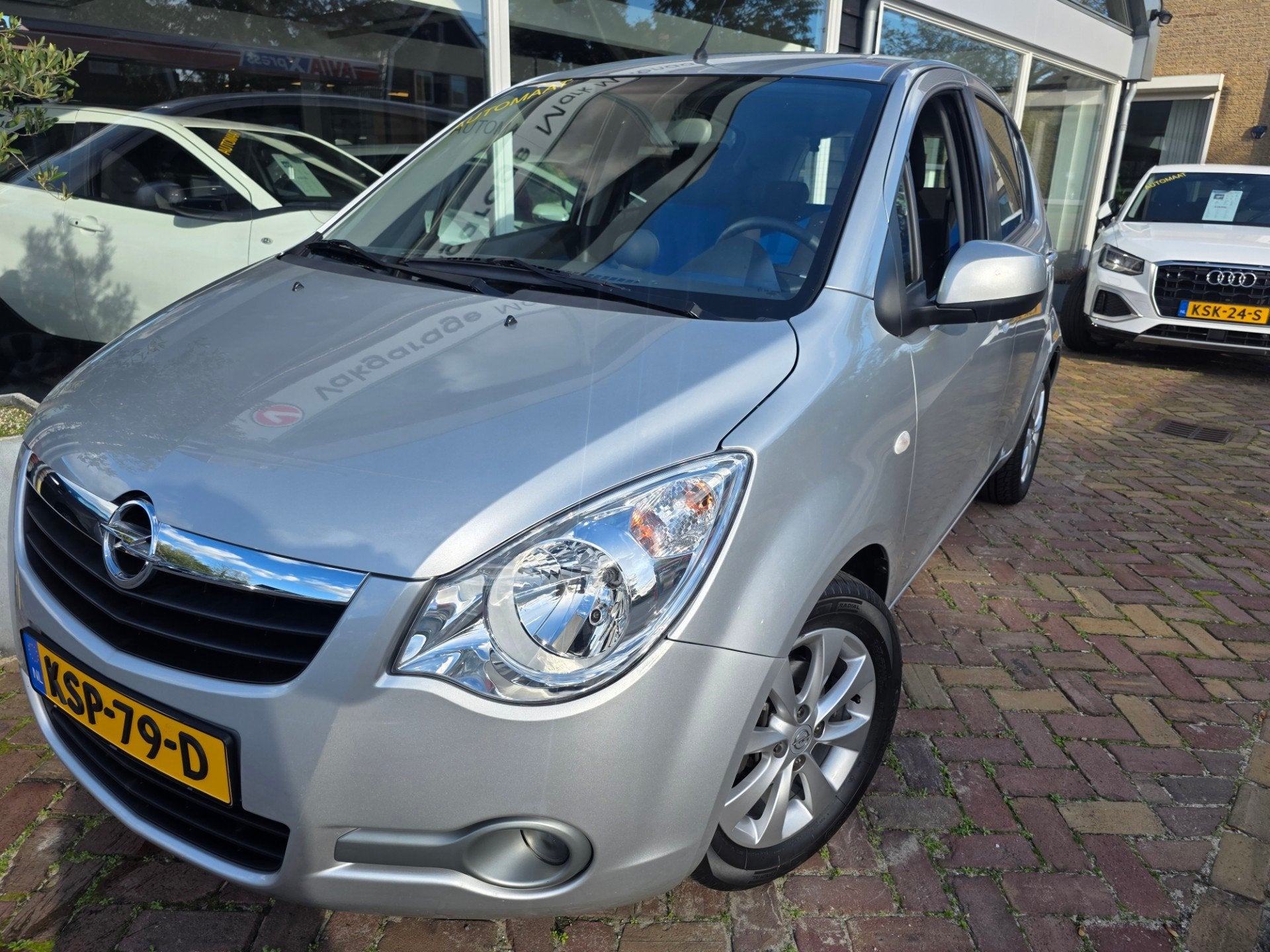 Opel AGILA 1.2 Edition,vol automaat,lage km, Auto's, 86 pk, Gebruikt, 4 cilinders, Bedrijf