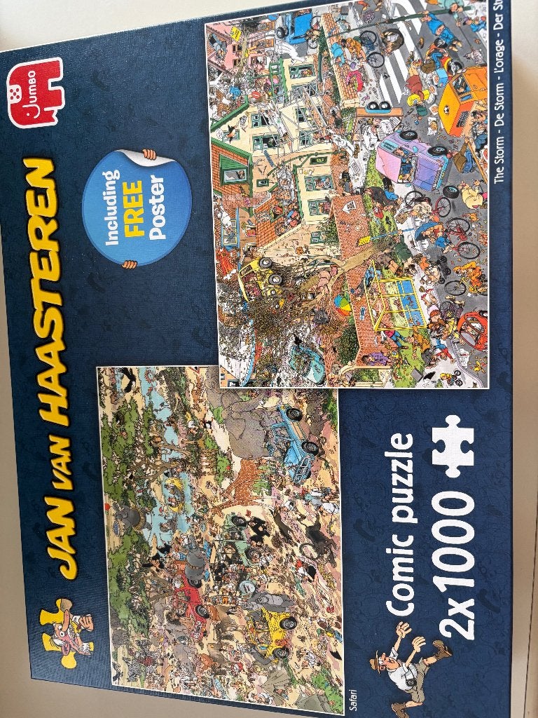 JvH puzzels, Ophalen of Verzenden, 500 t/m 1500 stukjes, Zo goed als nieuw