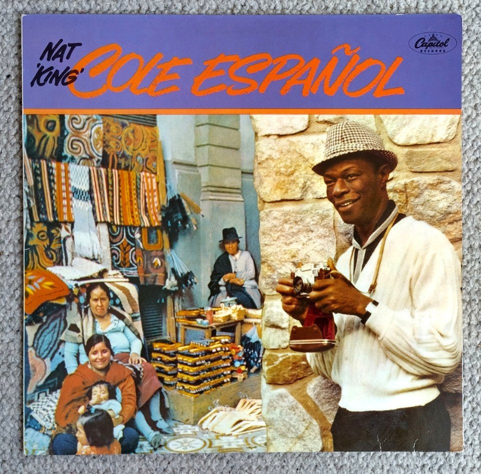 Nat 'King' Cole – Cole Español 11 nrs LP opnames 1958 ZGAN, LP, Ophalen of Verzenden, Zo goed als nieuw, 12 inch