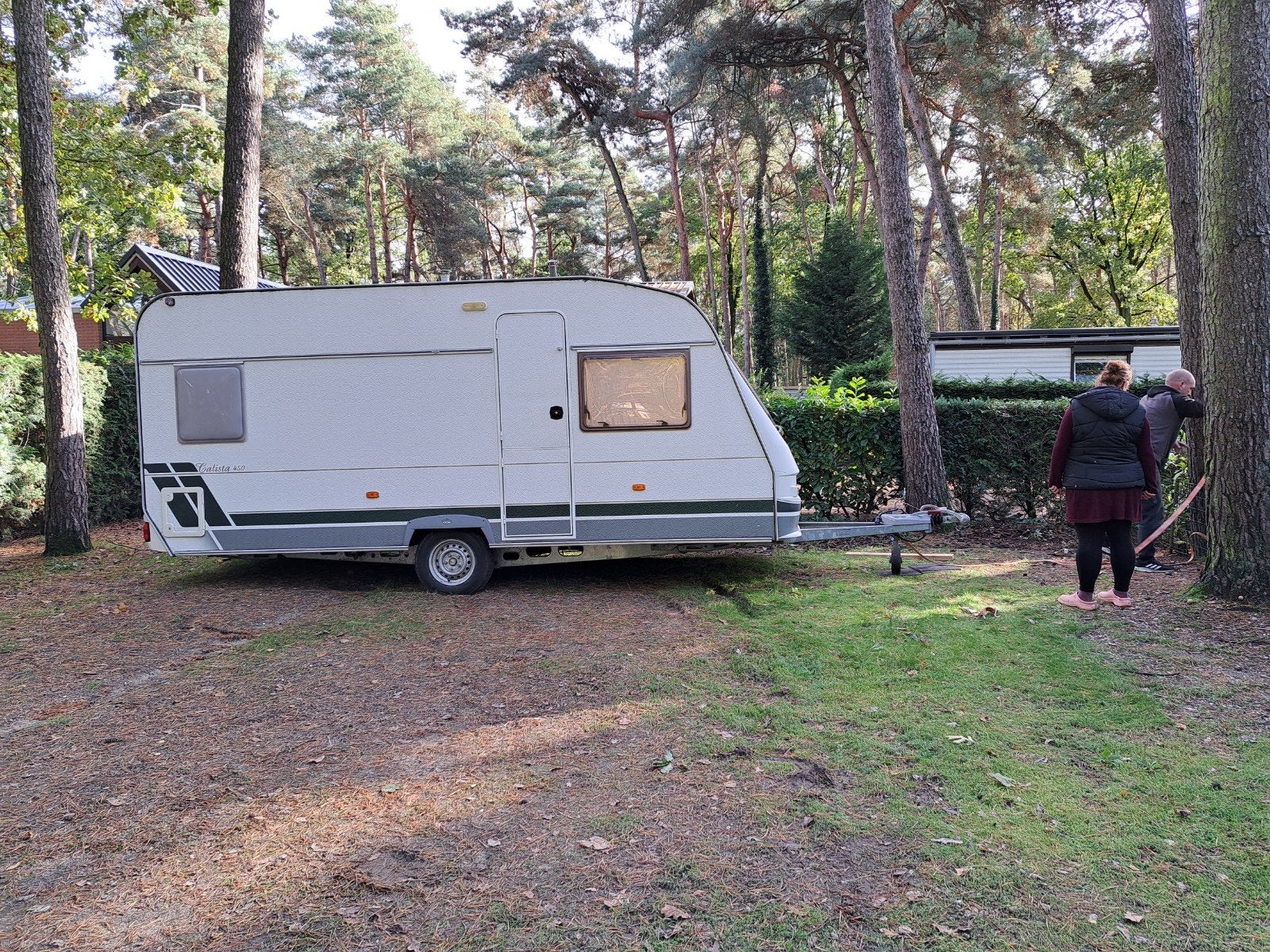 Chateau Calista 450 caravan met wintervaste voortent, Particulier