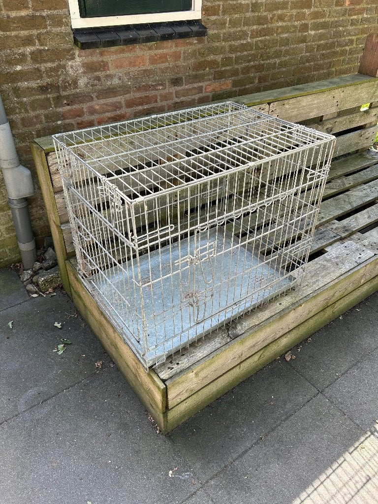Honden bench, Ophalen, Gebruikt