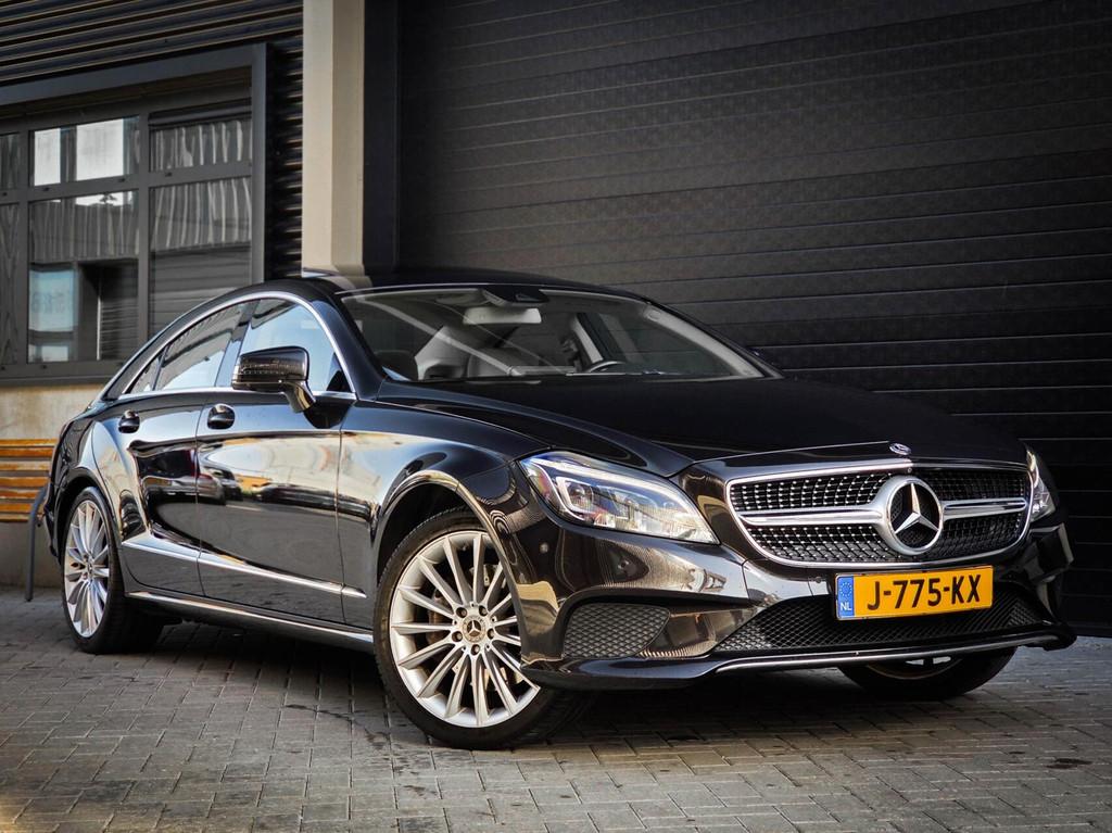 Mercedes CLS-klasse 400 4MATIC | LUCHTVERING | H&K | PANO |, Gebruikt, Euro 6, Zwart, Bedrijf