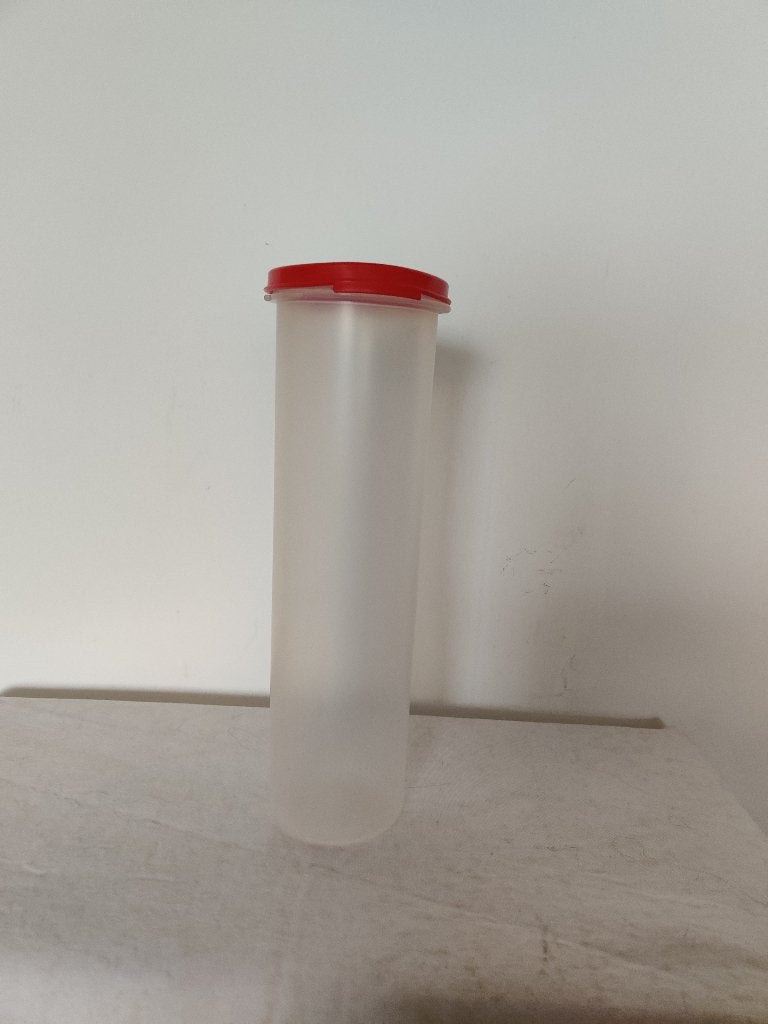 1 Tupperware spaghetti koker/ruimtespaarder + 1 maatmeter, Ophalen of Verzenden, Gebruikt, Rood, Overige typen
