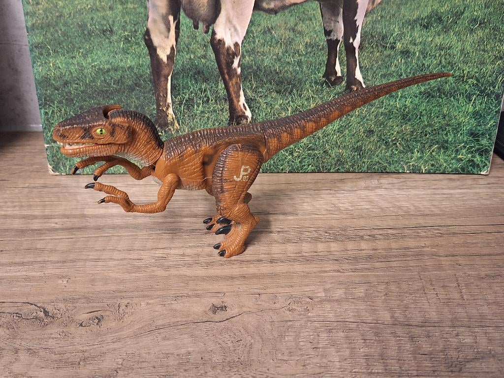Vintage Kenner Jurassic Park Veliciraptor dinosaur uit 1993, Ophalen of Verzenden, Gebruikt