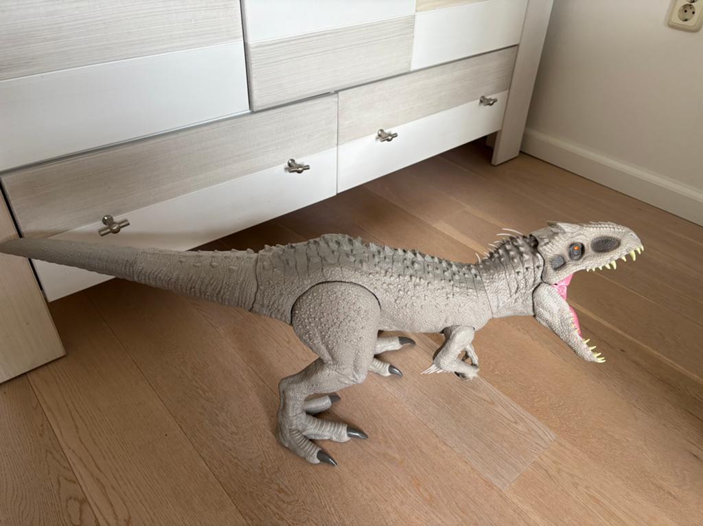 Jurassic world mega dinos, Ophalen, Zo goed als nieuw, Jongen of Meisje