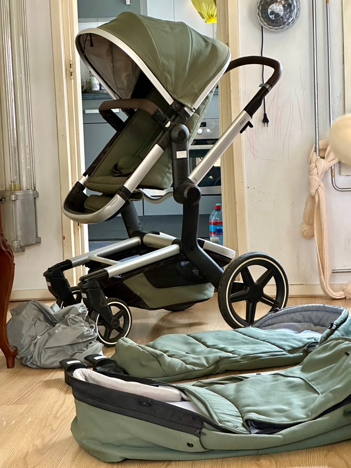 Joolz Day+ (Plus) Marvellous Green met veel accessoires!, Ophalen, Gebruikt, Kinderwagen, Overige merken