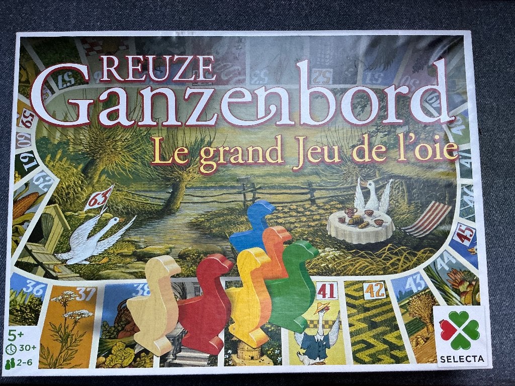 Reuze ganzenbord, Ophalen of Verzenden, Nieuw, Selecta