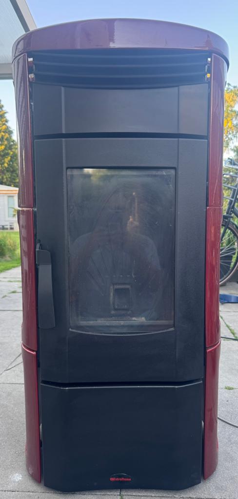 Extraflame emma plus 12kw met wifi in nieuwstaat, Huis en Inrichting, Kachels, Ophalen of Verzenden, Zo goed als nieuw, Overige brandstoffen