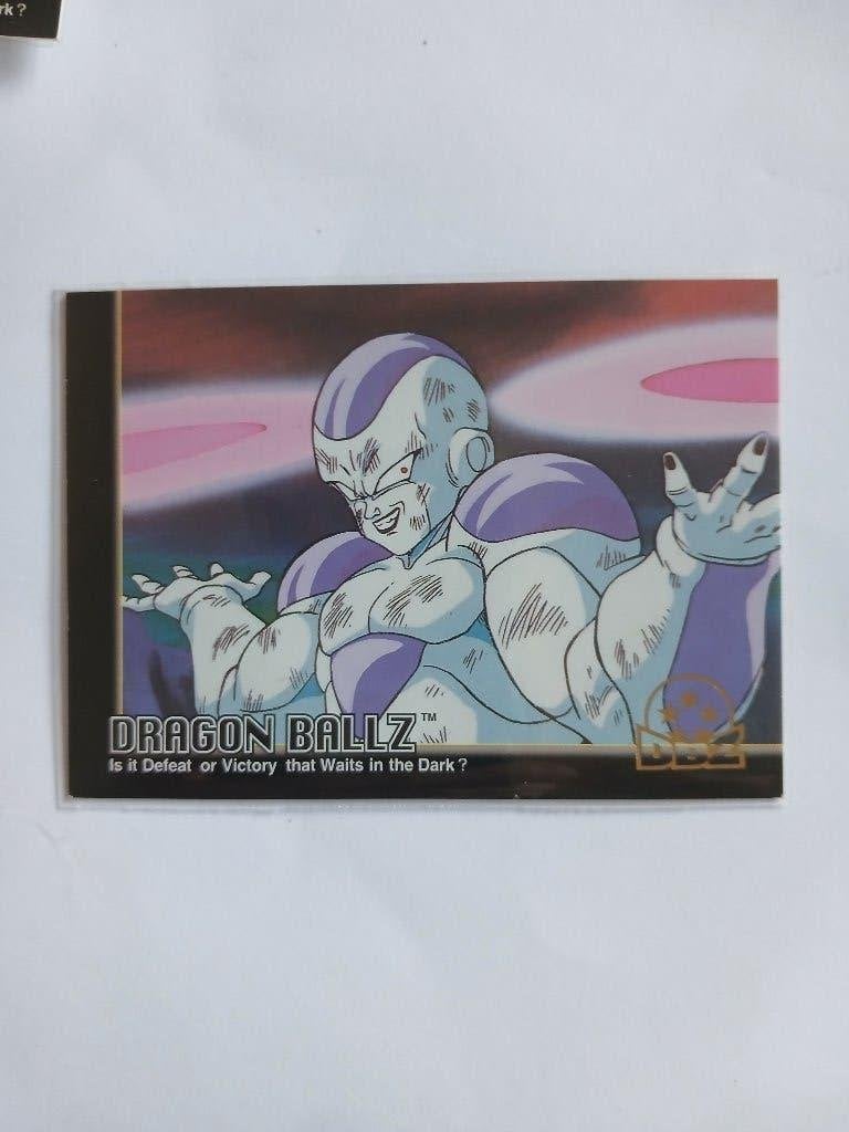 Dragon Ball Z Frieza Kaart - Is it Defeat or Victory?   (3), Verzenden, Zo goed als nieuw, Losse kaart
