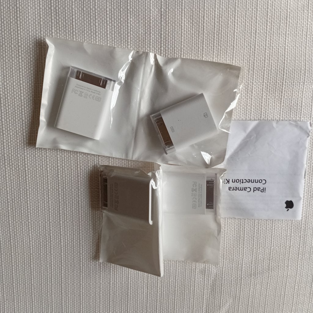 iPad Connection Kit 2 sets, 10 inch, Apple iPad, Wit, Nieuw