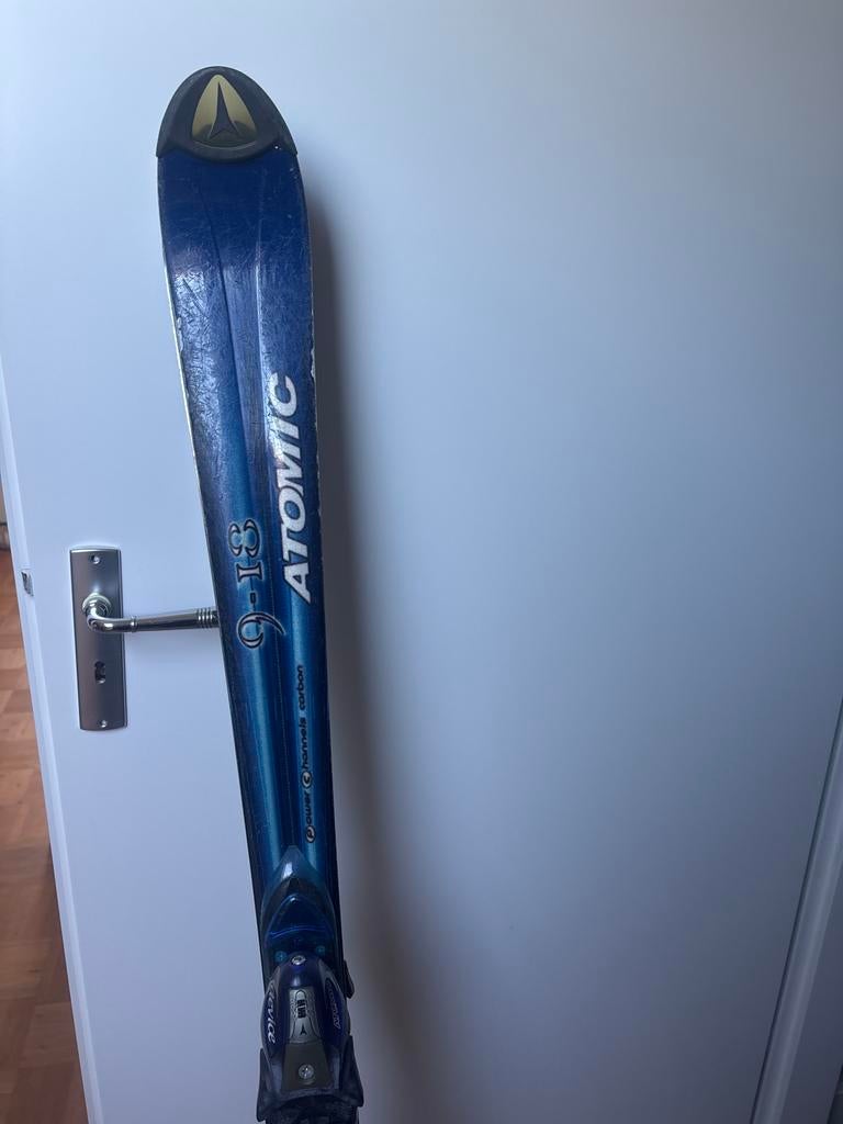 Atomic Beta Carv Ski's 150 cm - Blauw gebruikt, Sport en Fitness, Ophalen, 140 tot 160 cm, Gebruikt, Carve