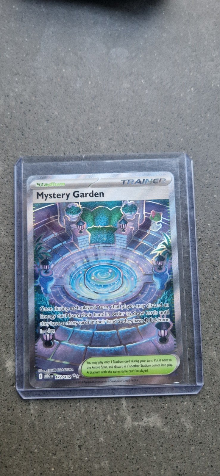 Pokémon TCG: Mystery Garden Trainer Kaart (172/132), Ophalen of Verzenden, Zo goed als nieuw, Losse kaart