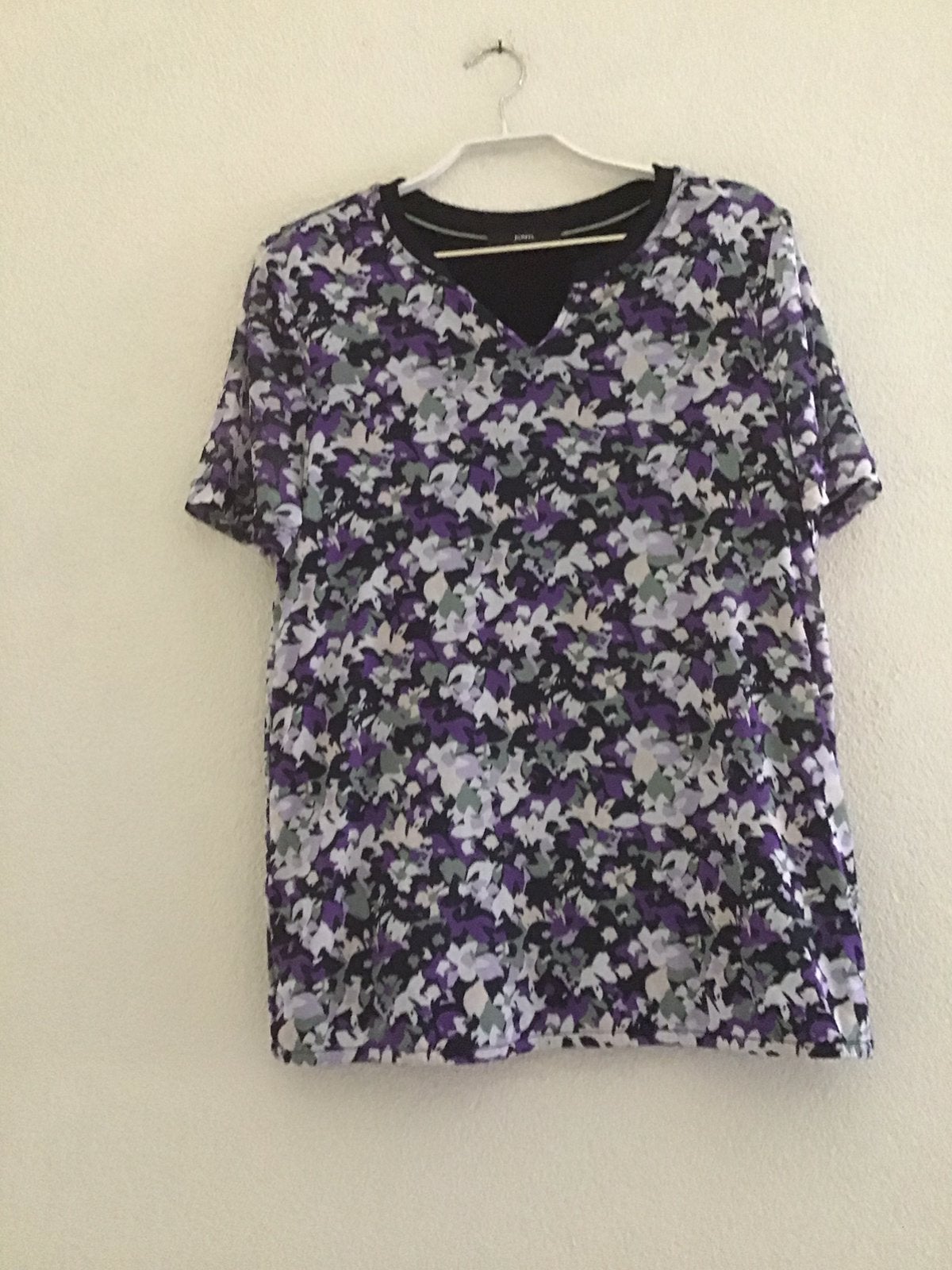 Nieuwe Bonita gevoerde Top paars meerkleurig maat M, Maat 38/40 (M), Overige kleuren, Nieuw, Ophalen of Verzenden