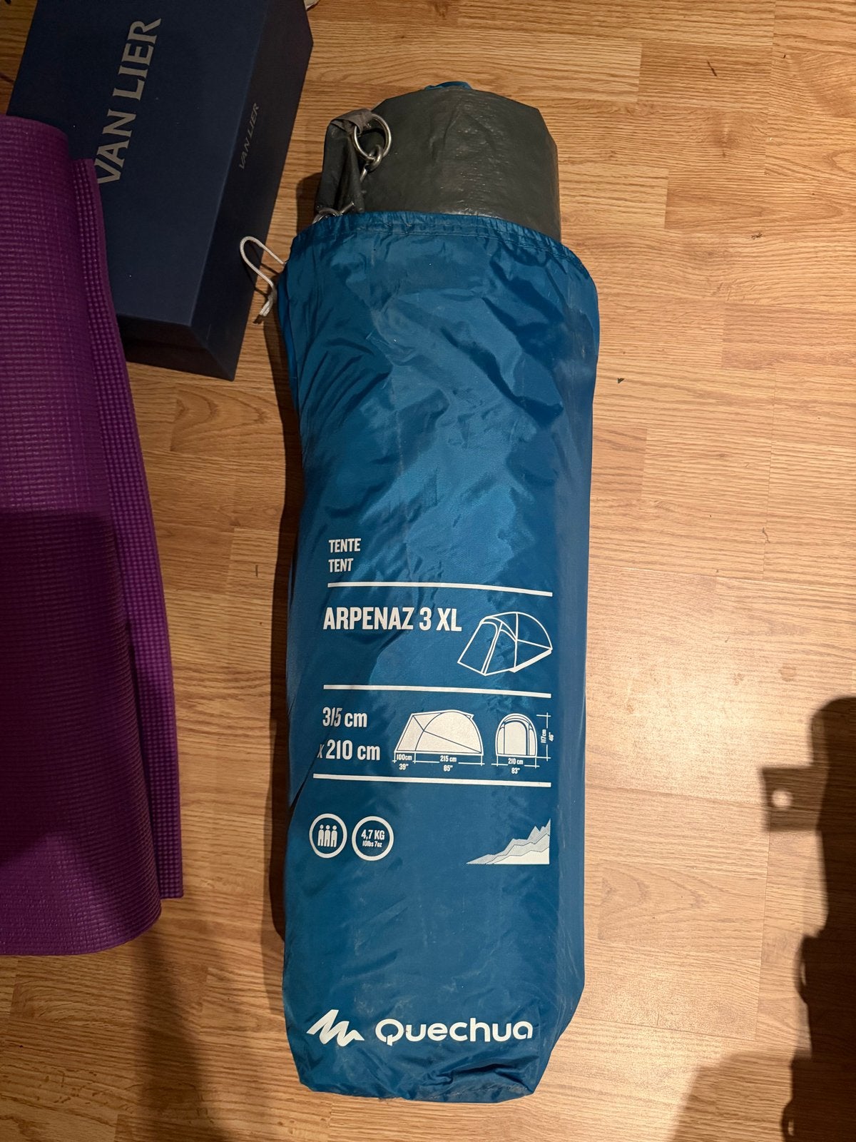 Decathlon Quechua Arpenaz 3 XL Tent, Ophalen, Zo goed als nieuw, Tot en met 3