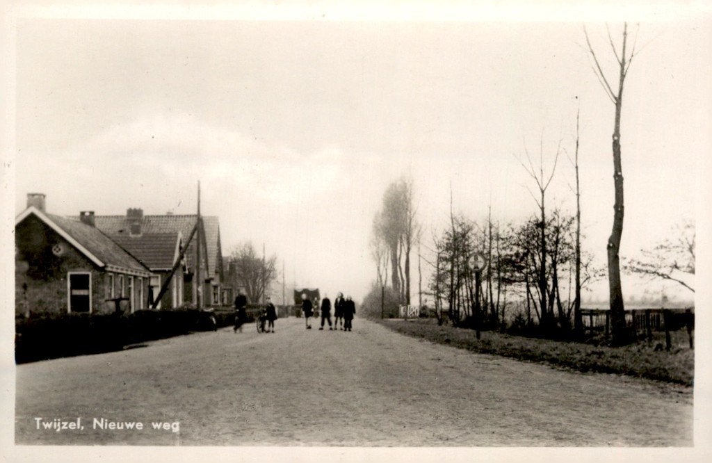 Twijzel Nieuwe weg # 344, Verzenden, 1940 tot 1960, Ongelopen, Friesland
