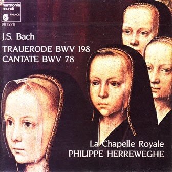 BACH Trauerode bwv 198 CD HERREWEGHE OLD HM NIEUWSTAAT, Cd's en Dvd's, Ophalen of Verzenden, Barok, Gebruikt, Vocaal