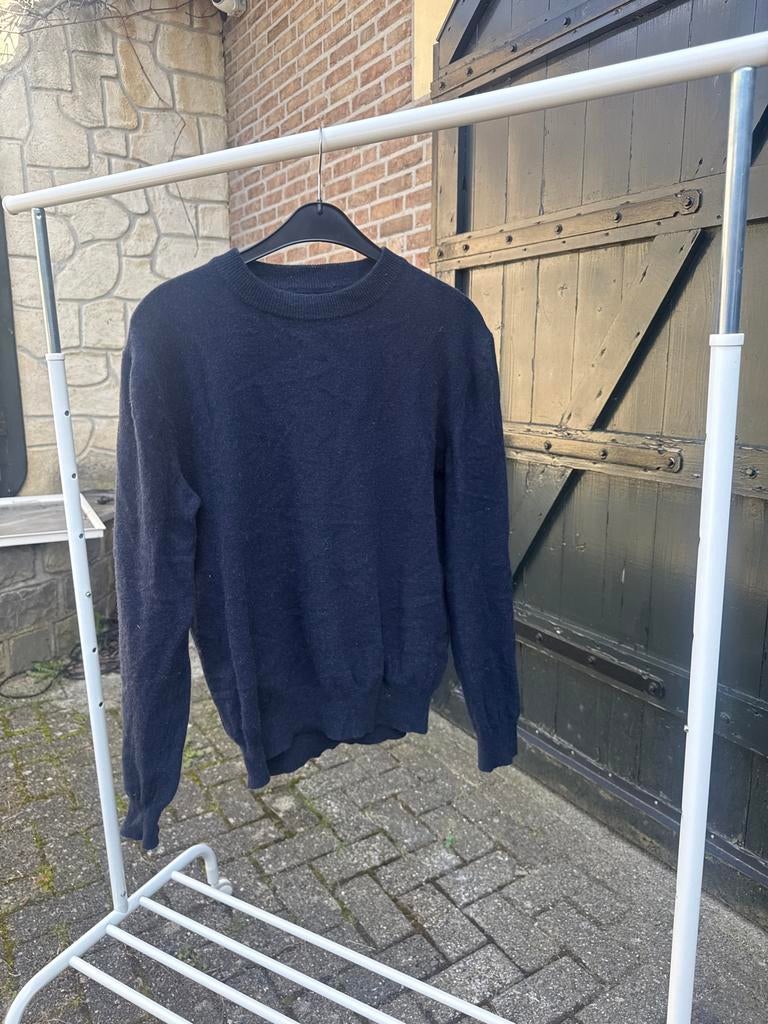 Donkerblauwe trui Maat M Maglificio Bartolini, Ophalen of Verzenden, Gedragen, Maat 48/50 (M), Blauw