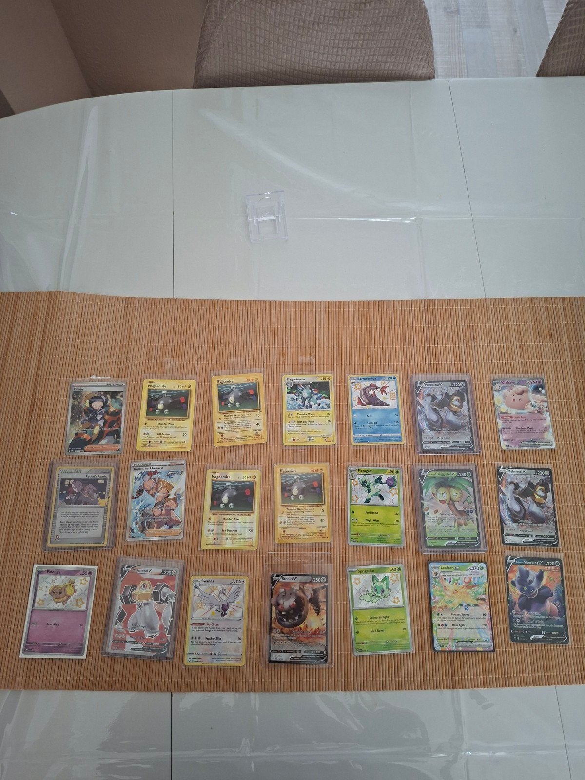 Pokémon kaarten lot – Shiny's, ex kaarten & Full Art Trainer, Ophalen of Verzenden, Zo goed als nieuw, Meerdere kaarten