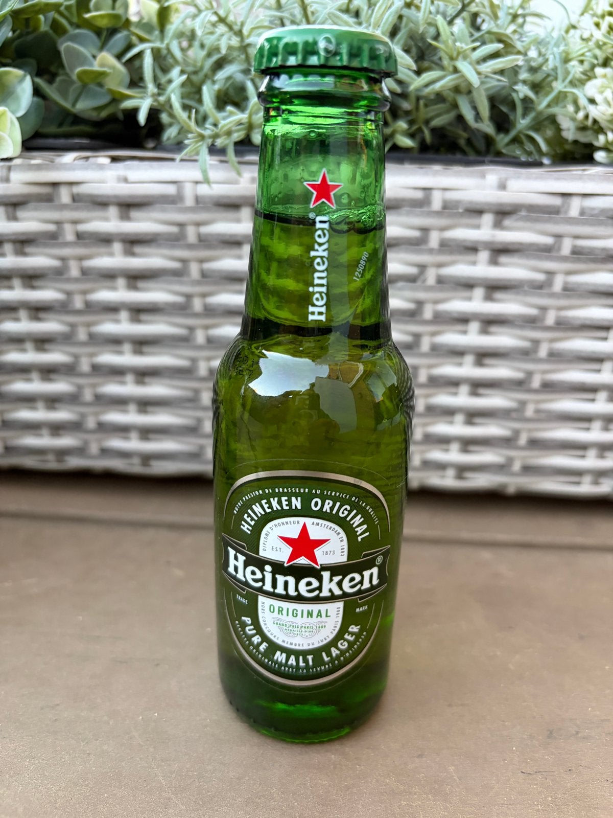 Vol fles Heineken 15cl, Verzamelen, Verzenden, Zo goed als nieuw, Flesje(s), Heineken