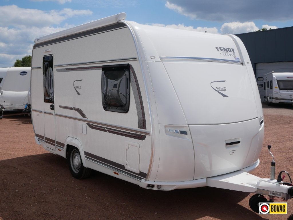 Fendt Bianco Activ 390 FHS Incl. luifel, Caravans en Kamperen, Niet ingevuld, Schokbreker, Bedrijf, Tot en met 3