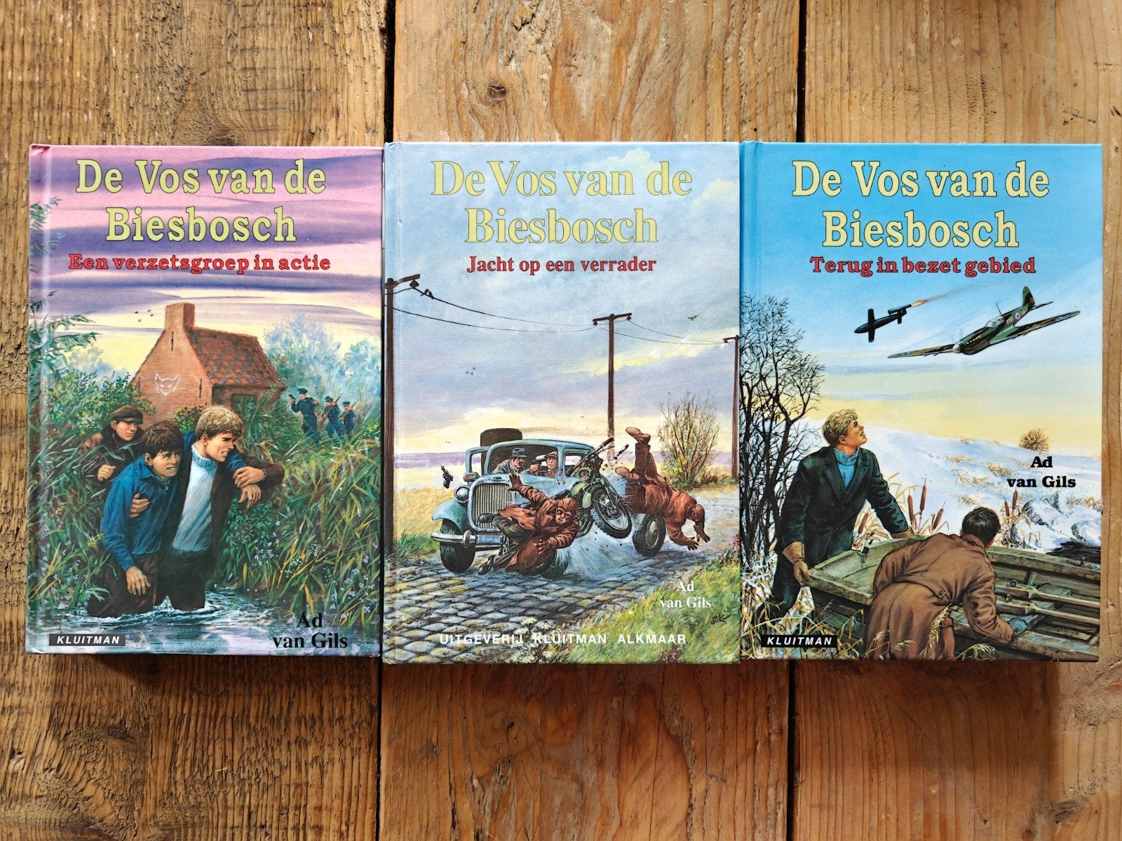 3 Delige serie: De vos van de Biesbosch., Boeken, Ophalen of Verzenden, Zo goed als nieuw